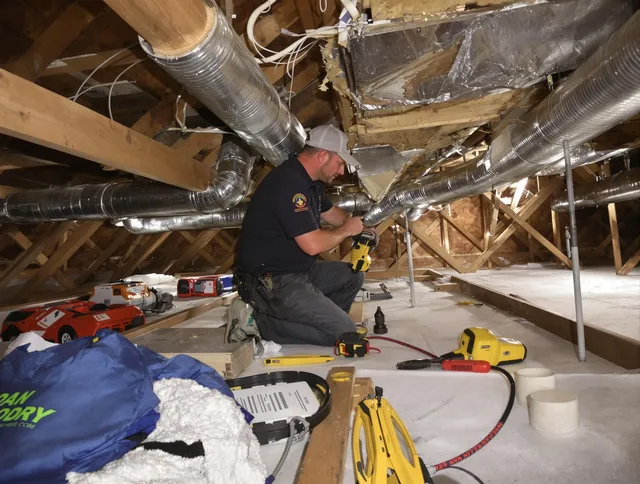 Professional air duct repair by Uxbridge Air Duct Cleaning in Uxbridge