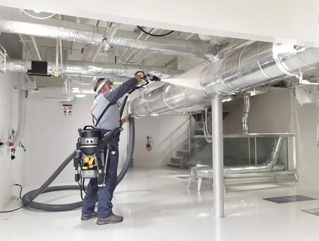 Professional central duct cleaning by Uxbridge Air Duct Cleaning in Uxbridge