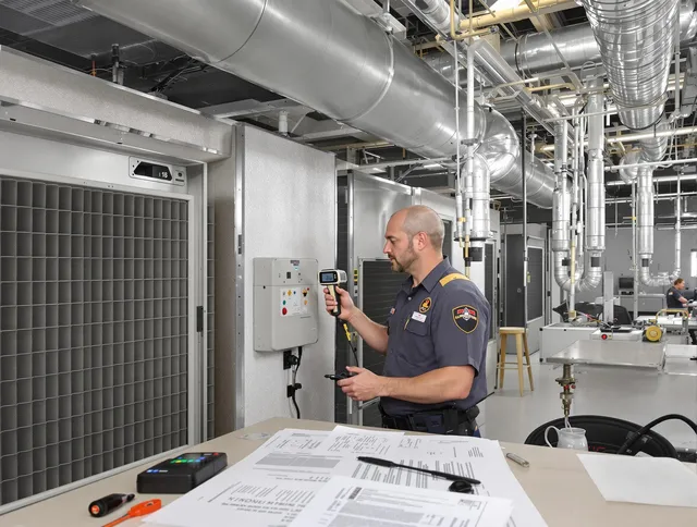 Professional filter system inspection by Uxbridge Air Duct Cleaning in Uxbridge