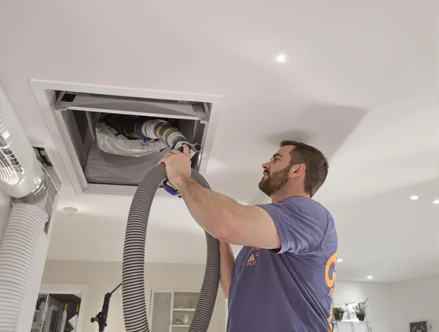 Precision indoor duct cleaning by Uxbridge Air Duct Cleaning in Uxbridge